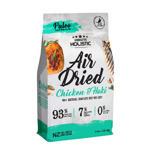 Absolute Holistic Air Dried Chicken & Hoki for Cats