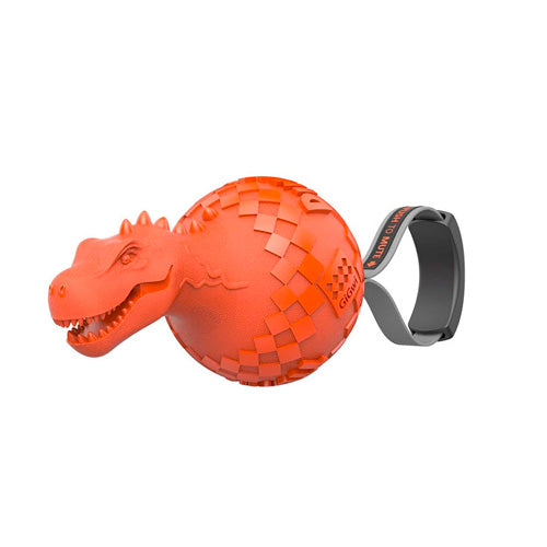 GiGwi Dinoball Push to Mute