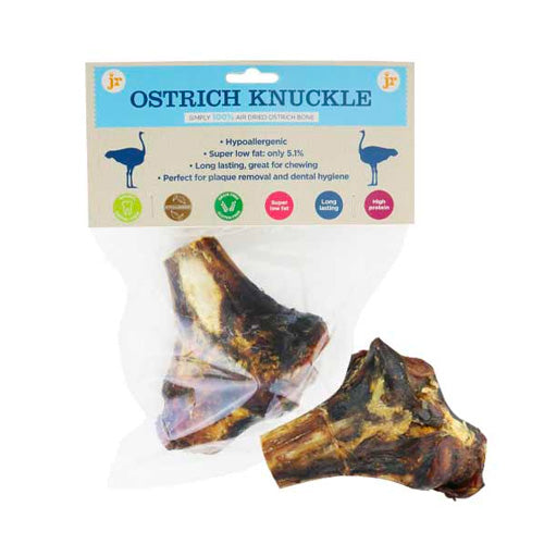 JR's Ostrich Knuckle Bone Natural Dental chew