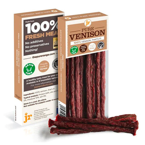 JR's Pure Venison Sticks Training Treats