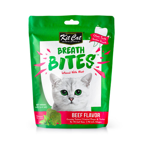 Kit Cat Breath Bites Beef Flavor