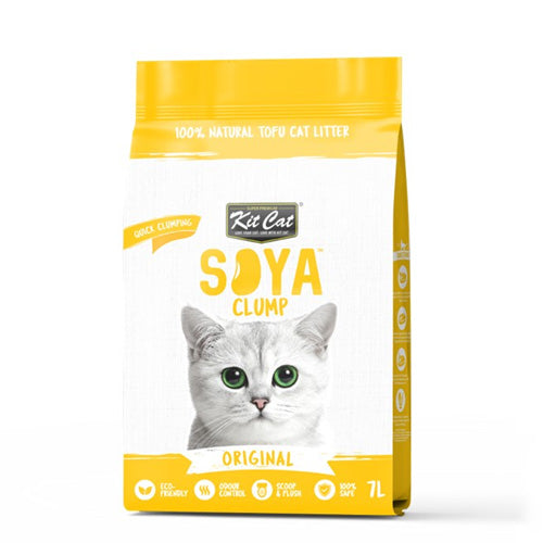 Kit Cat Soya Clump Soybean Cat Litter - Original (7 Litres)
