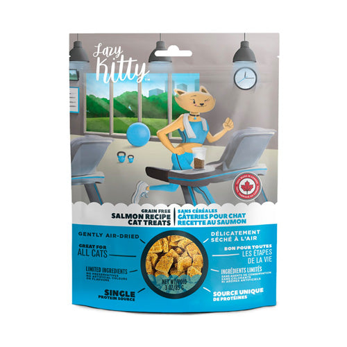 Lazy Kitty Air Dried Grain Free Cat Treats – Salmon Recipe