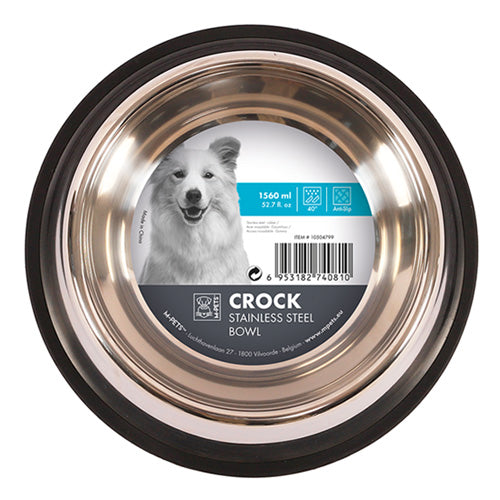 M-PETS Crock Stainless Steel Bowls