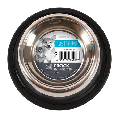 M-PETS Crock Stainless Steel Bowls