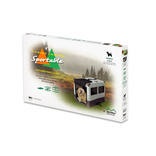MidWest Canine Camper Sportable™ Tent Crate