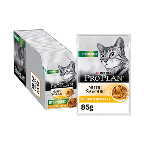 PURINA PRO PLAN® Adult Sterilised NutriSavour™ Chicken in Gravy