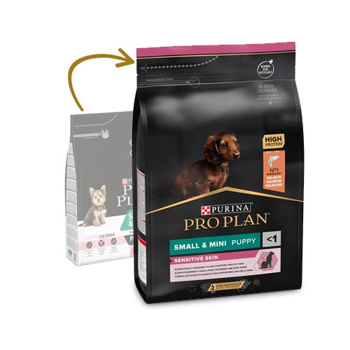 PURINA PRO PLAN® Small & Mini Puppy Sensitive Skin Dry Food