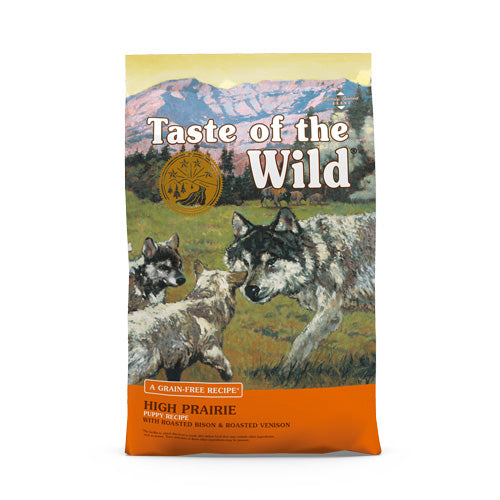 Taste of the Wild High Prairie Puppy Recipe with Roasted Bison & Roasted Venison