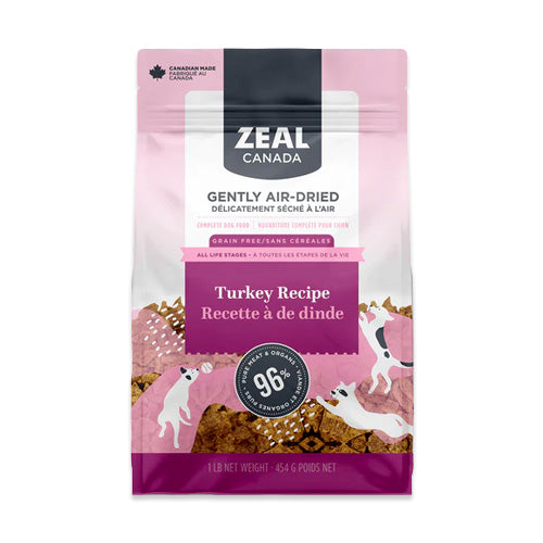 Zeal® Gently Air-Dried Turkey Recipe for Dogs