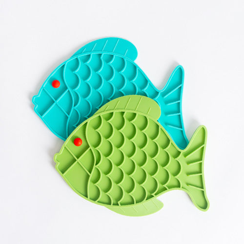 Barb Anti Choke Fish Shape Slow Feeder