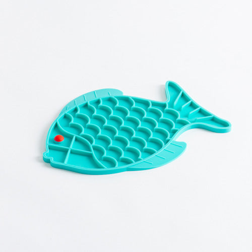Barb Anti Choke Fish Shape Slow Feeder