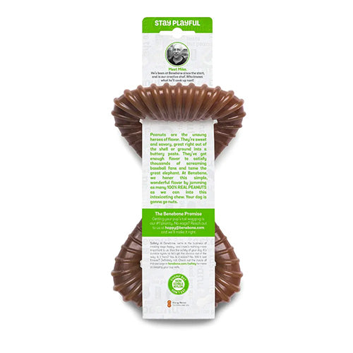Benebone Dental Peanut Butter Chew Dog Toys