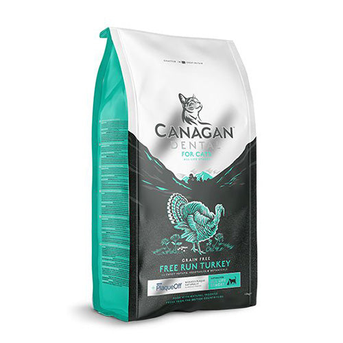 Canagan Free Run Turkey Dental Dry Cat Food