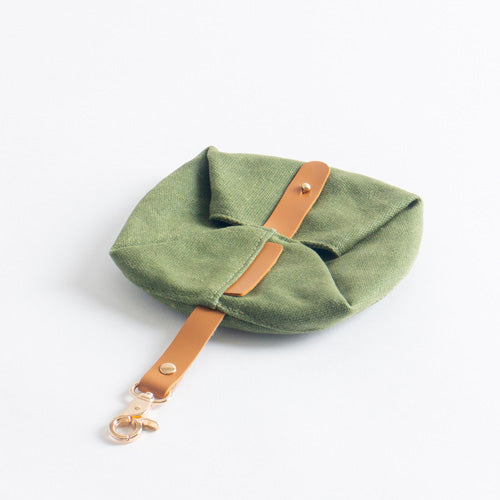 Canvas Pet Feeder Bowl
