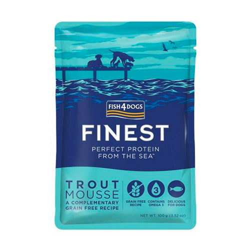 Fish4Dogs® Finest Mousse Trout 100g