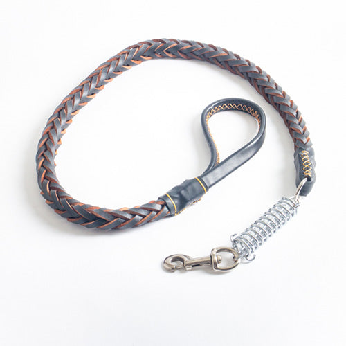 Moños Leather Dog Collar & Leash Set