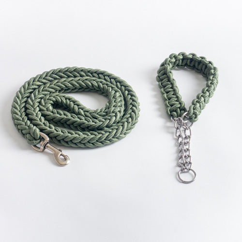 Noa Beaded Rope Leash Set - Pooch Pet Stores LLC
