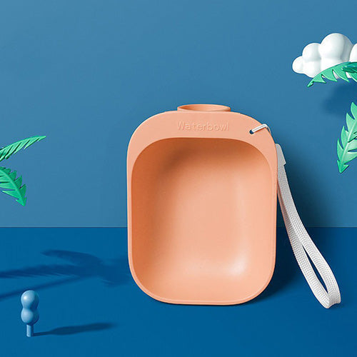 Screw-On Water Bottle Bowl