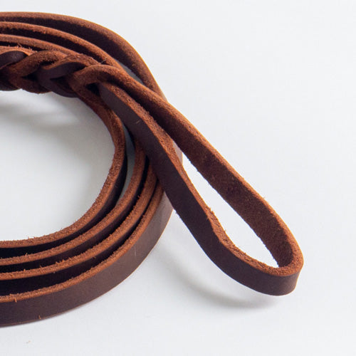 Tuscan Tan Leather Long Leash
