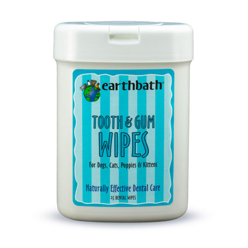 earthbath® Tooth & Gum Wipes