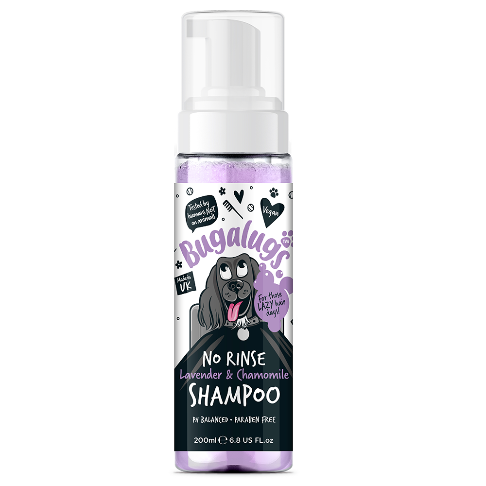 Bugalugs Lavender & Chamomile No Rinse Dog Shampoo