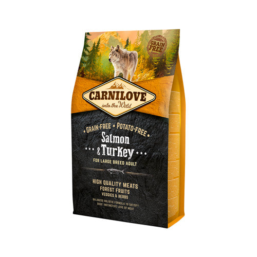 Carnilove Salmon & Turkey For Large Breed Adult Dogs
