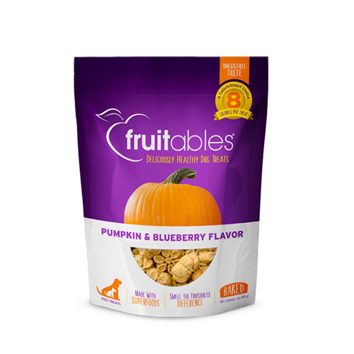 Fruitables® Pumpkin & Blueberry Flavor Dog Treats - Pooch Pet Stores LLC