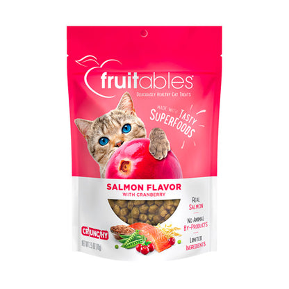 Fruitables® Salmon Flavor with Cranberry Cat Treats - Pooch Pet Stores LLC
