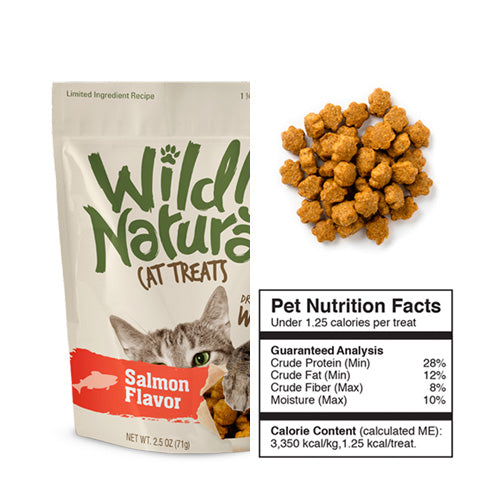 Fruitables® Wildly Natural Salmon Flavor Cat Treats - Pooch Pet Stores LLC