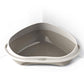 Georplast Shuttle Open Corner Cat Litter Tray