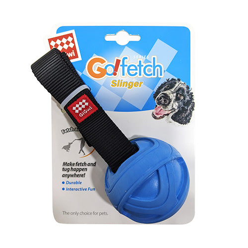 GiGwi Go Fetch Rubber Slinger Ball