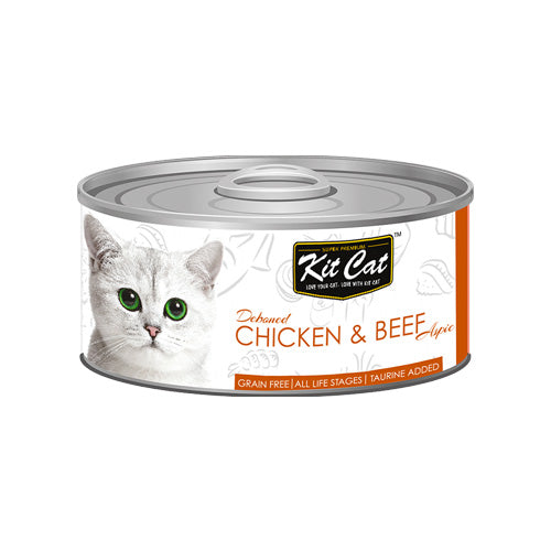 Kit Cat Deboned Chicken and Beef - Pooch Pet Stores LLC