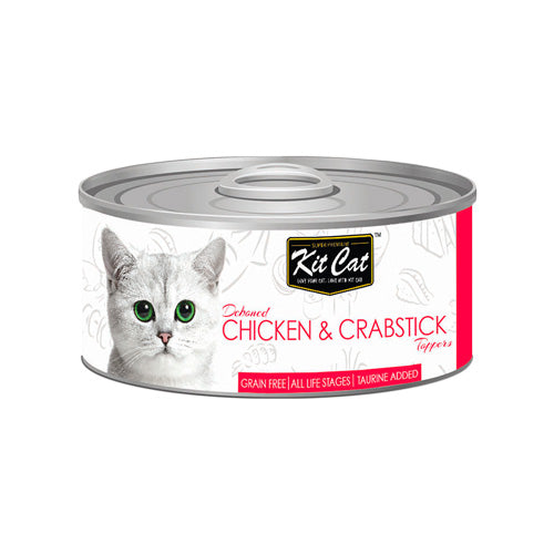 Kit Cat Deboned Chicken and Crabstick Toppers