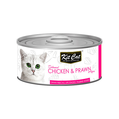 Kit Cat Deboned Chicken and Prawn Aspic