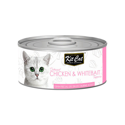 Kit Cat Deboned Chicken and Whitebait Toppers