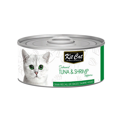 Kit Cat Deboned Tuna and Shrimp Toppers