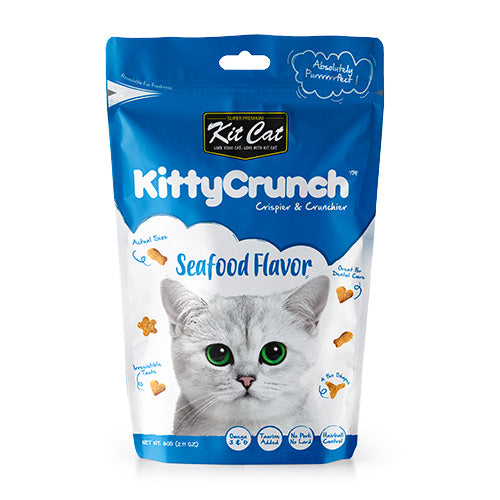 Kit Cat Kitty Crunch Seafood Flavor
