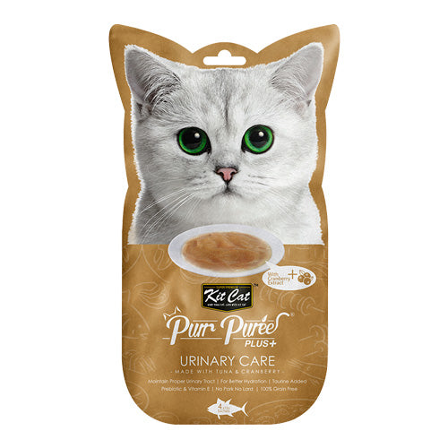 Kit Cat Purr Puree Plus+ Tuna and Cranberry