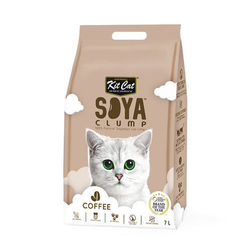 Kit Cat Soya Clump Soybean Cat Litter - Coffee (7 Litres)