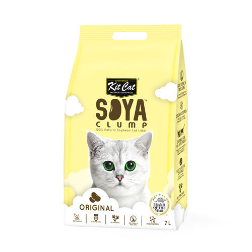 Kit Cat Soya Clump Soybean Cat Litter - Original (7 Litres)
