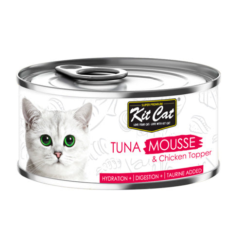 Kit Cat Tuna Mousse with Chicken Topper