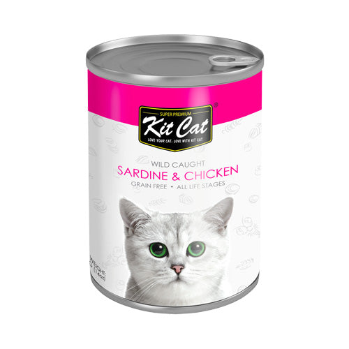 Kit Cat Wild Caught Sardine and Chicken - Pooch Pet Stores LLC