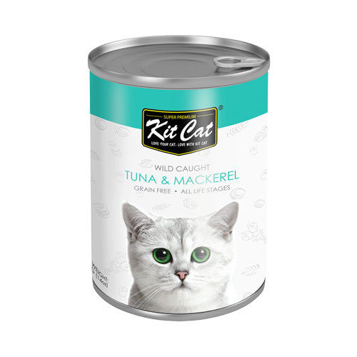 Kit Cat Wild Caught Tuna and Mackerel