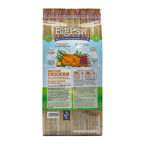 Little Big Paw British Chicken for Adult Cats