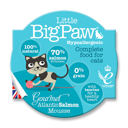 Little Big Paw Cat Gourmet Atlantic Salmon Mousse