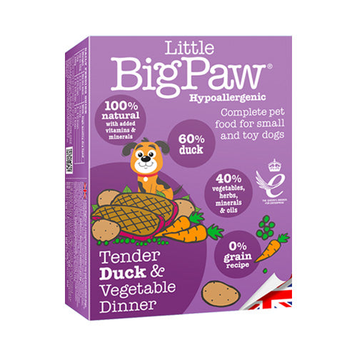 Little Big Paw Dog Duck & Vegetable Dinner