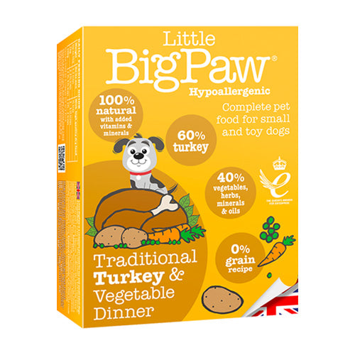 Little Big Paw Dog Turkey and Vegetable Dinner