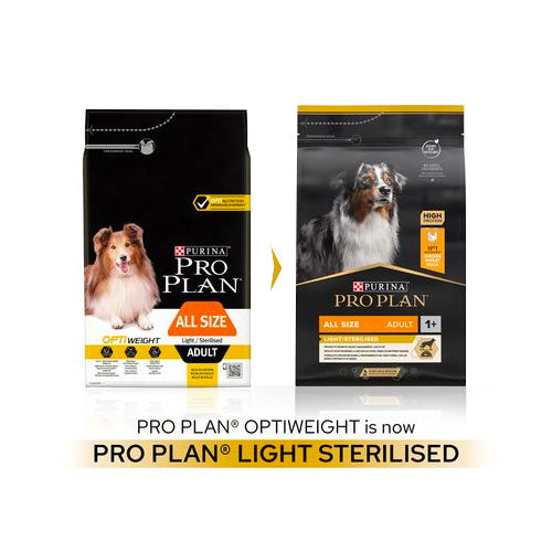 PURINA PRO PLAN® All Size Adult Light Sterilised Chicken Dry Food