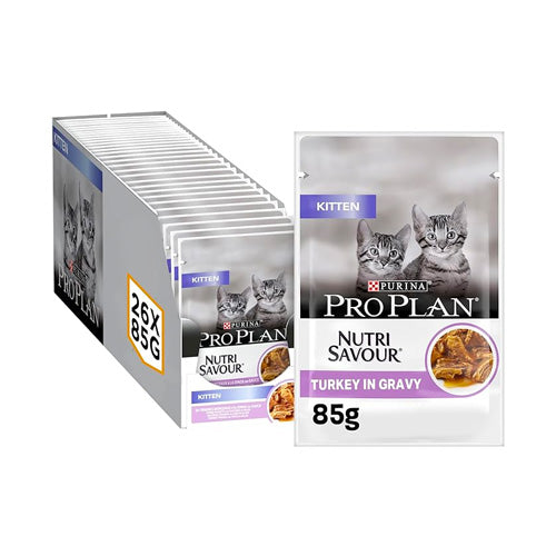 PURINA PRO PLAN® Kitten NutriSavour™ Turkey in Gravy